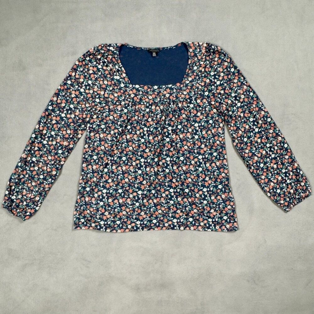 Lucky Brand Long Sleeve Peasant Top M